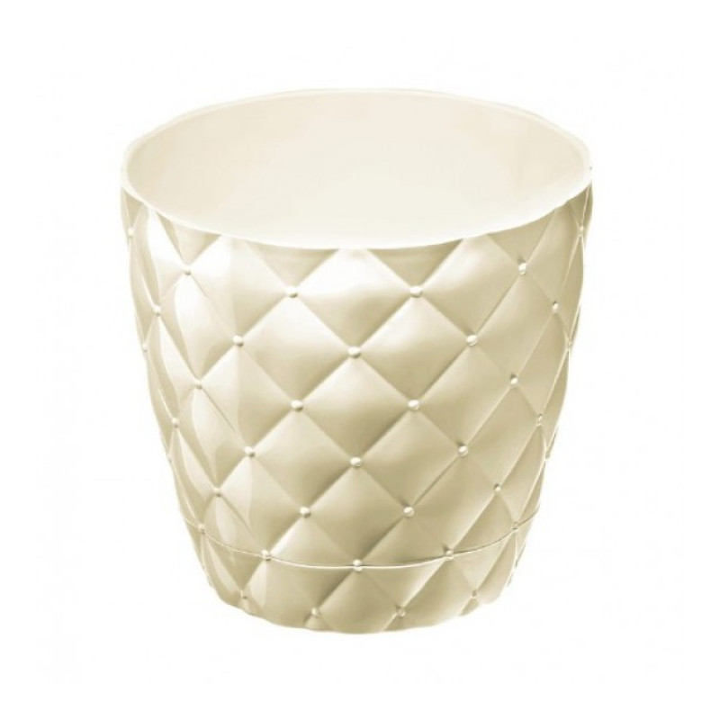 Горщик для квітів Elif Бусинки 11,5 см з піддоном 435