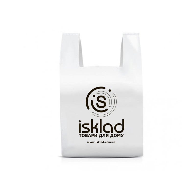 Пакет-майка середній 37*58 см iSklad
