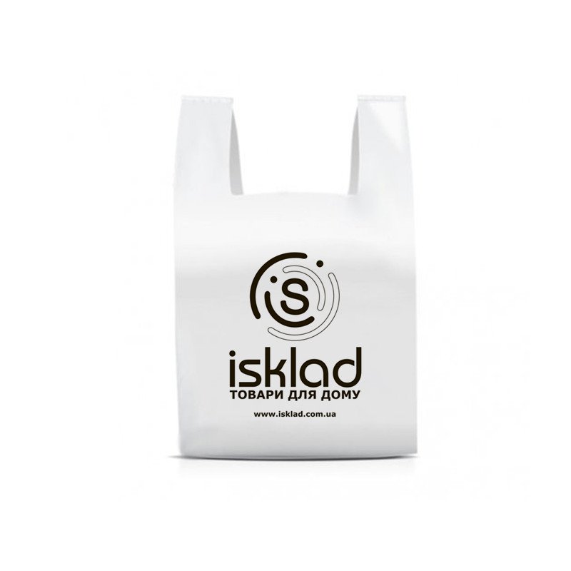 Пакет-майка середній 37*58 см iSklad