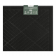 Килимок придверний Eco Fabric Смужки 60*90 см Чорний 6090-007
