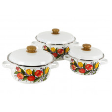 Набір каструль Idilia №762 Весняний букет 36802
