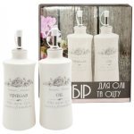 Набір для олії/оцту SNT 2 пр Розарій 700-07-11 - Білий мармур