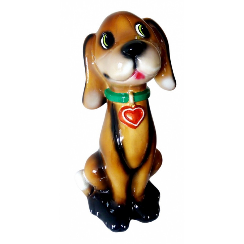 Копілка Собака Річчі глянець 9010