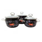 Набір каструль Idilia №1600 Спайсі 40792 - Голубий