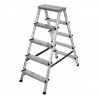 Лестница 2-сторонняя Aloft 2*5 алюминиевая ALDD5