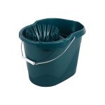 Відро з віджимом IL-PE 13 л овальне  - Мятний