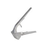 Часникодавка алюмінієва УкрПром квадрат Ч-01 - Білий мармур