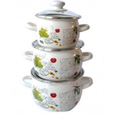 Набір каструль Idilia №6928 Фуд Вояж 42659