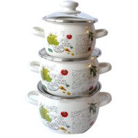 Набір каструль Idilia №6928 Фуд Вояж 42659