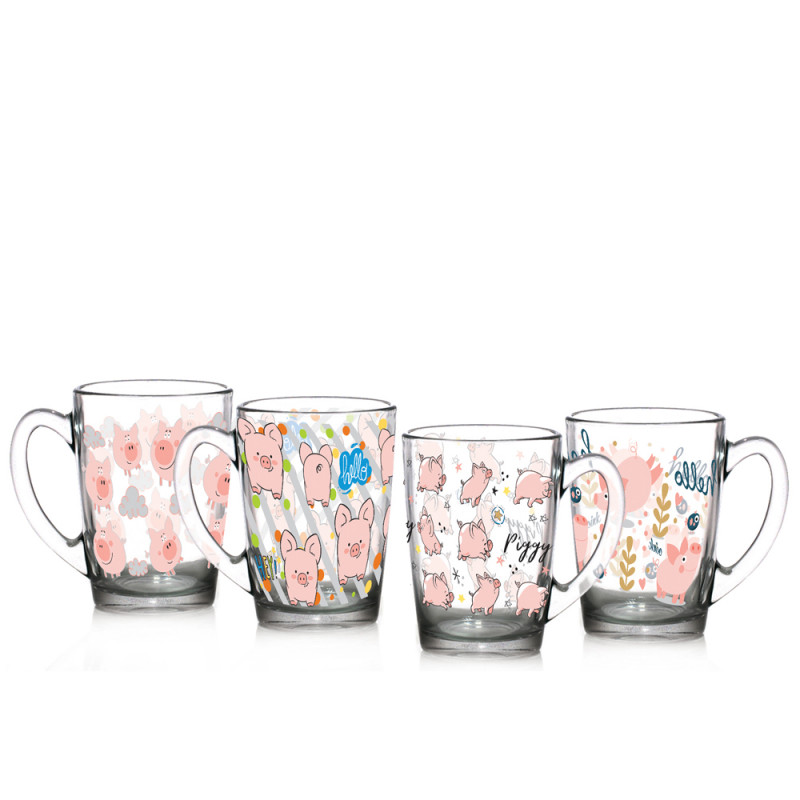 Кружка ГСП Капучіно 1 шт 300 мл Символ Року 2019 85004044  - Кремовий