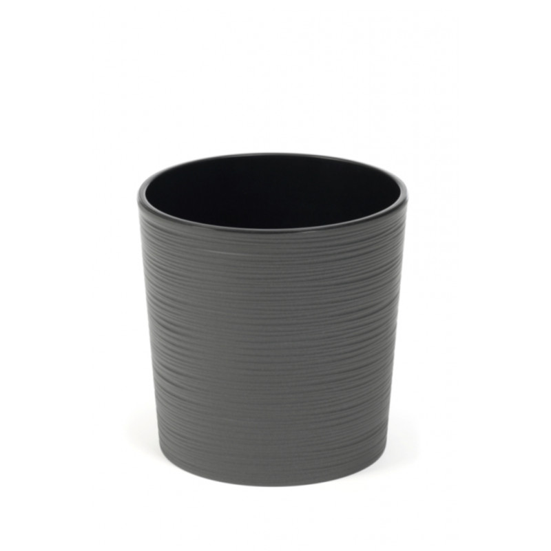 Горщик терасний Ламела Мальва Долото 19 см з вкладом 721 - Мікс