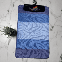 Килимок для ванної 50*80 см Banyolin SLV19 Blue