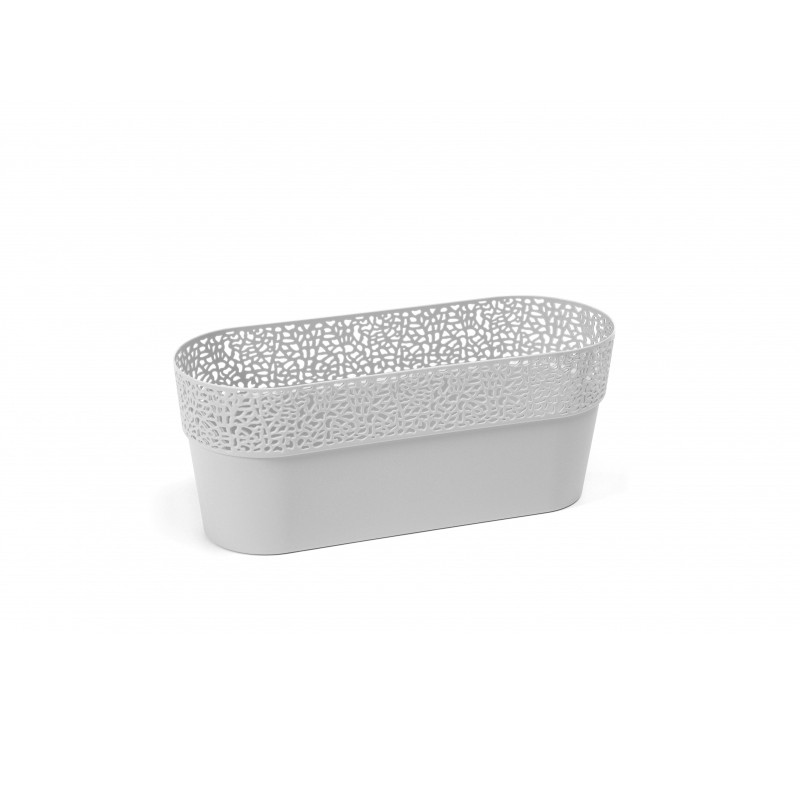 Горщик для квітів Ламела Роса 30 см овальний 653 - Фісташковий