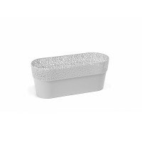 Горщик для квітів Ламела Роса 30 см овальний 653