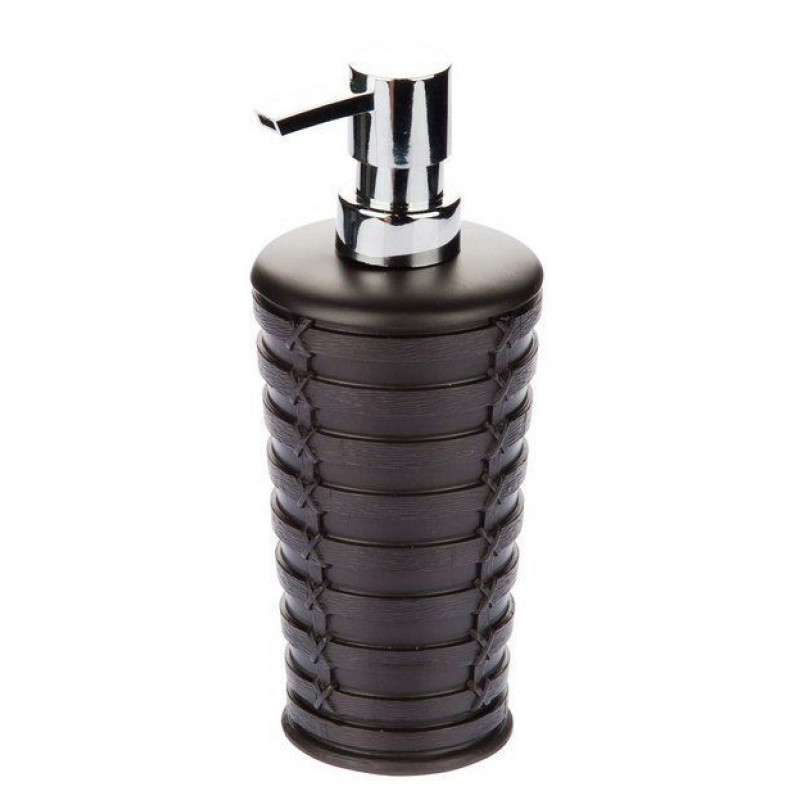 Дозатор для мила Prima Nova Palm Коричневий E57-10 - Білий мармур