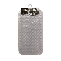 Килимок для душової Eco Fabric Медальйон 65*34 см Прозоро-білий 6534-001