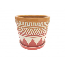 Набір горщиків КООП Мальва 5 пр h-20/18/14/12/11 см Греція Цегельний 0156