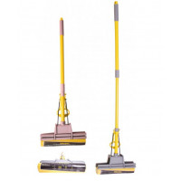 Швабра роликова з 2 віджимами Eco Fabric 27*110 см EF-0011