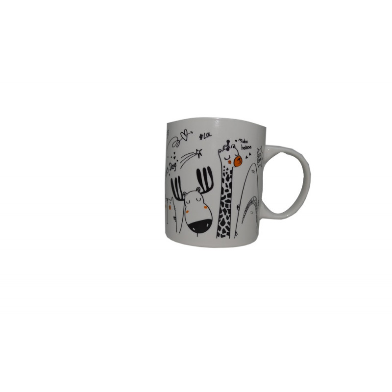 Кружка ГСП N Bone Кераміка 1 шт 320 мл Приколи 75000147  - Бузковий