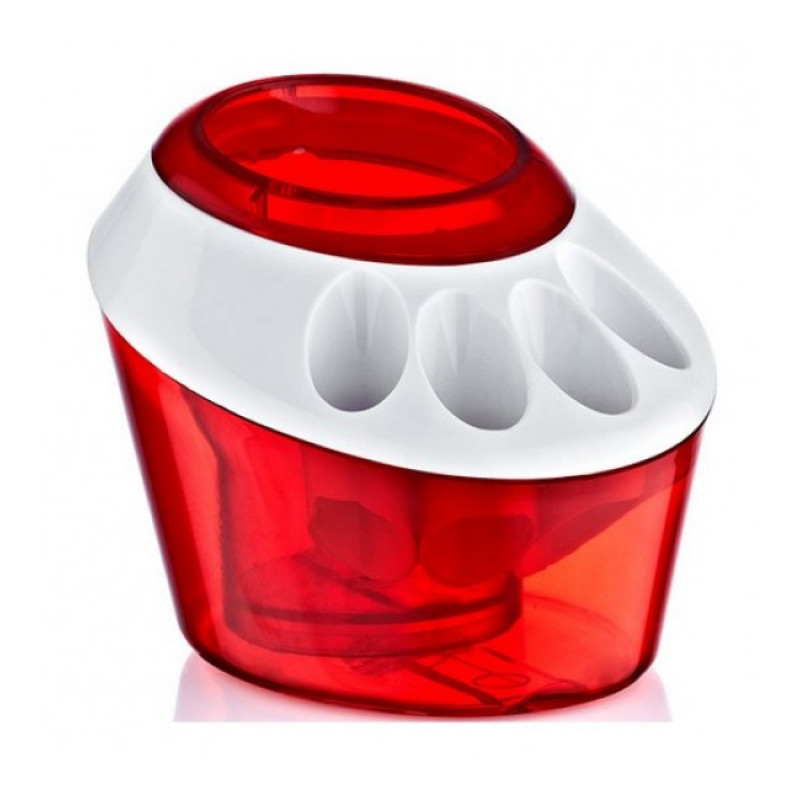 Стакан для зубних щіток PlastArt Ufo BA-250 - Квіти