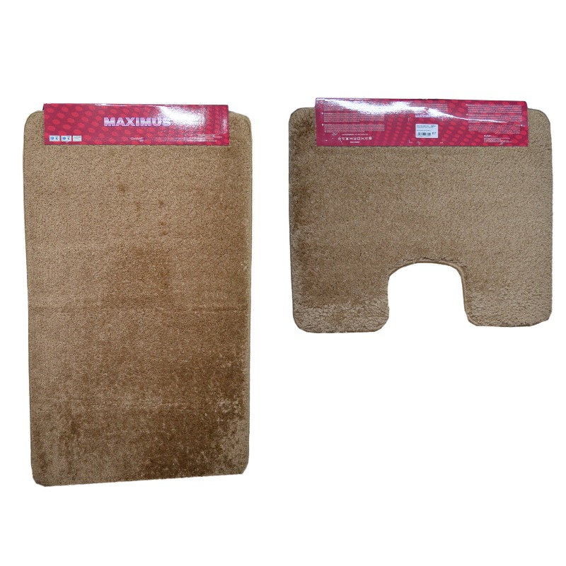 Набір килимків для ванної 60*100 см Maximus Моно 2 пр 2546