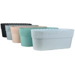 Горщик для квітів Ламела Белла 38 см овальний 689/698 - Малиновий