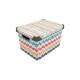 Контейнер для речей Quty Light Box Colored zigzag 20 л 2662
