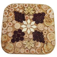 Підставка під гаряче КМ 20*20 см велика Квадрат Декор 