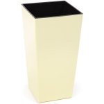 Горщик терасний Ламела Фінезія 25 см з вкладом 533  - Зелений металік