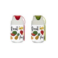 Банка з виделкою та контейнером Herevin Fruit-Salad 0,66 л 131614-001