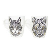 Кружка ГСП N Bone Кераміка 1 шт 350 мл Animals 75040353 