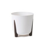 Горщик для квітів Ламела Фріда ЕКО Recycled 26 см 236 - Фраппе