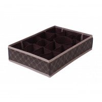 Органайзер текстильний ТарЛев Brown 16 комірок 43*29*9 см 46075-RO