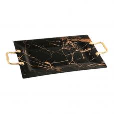 Блюдо з ручками Viva Marble Rock 35*22,5 см S3235-CC105