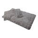 Килимок для ванної Dariana Standard 60*100 см геометрія св.-сірий 9666