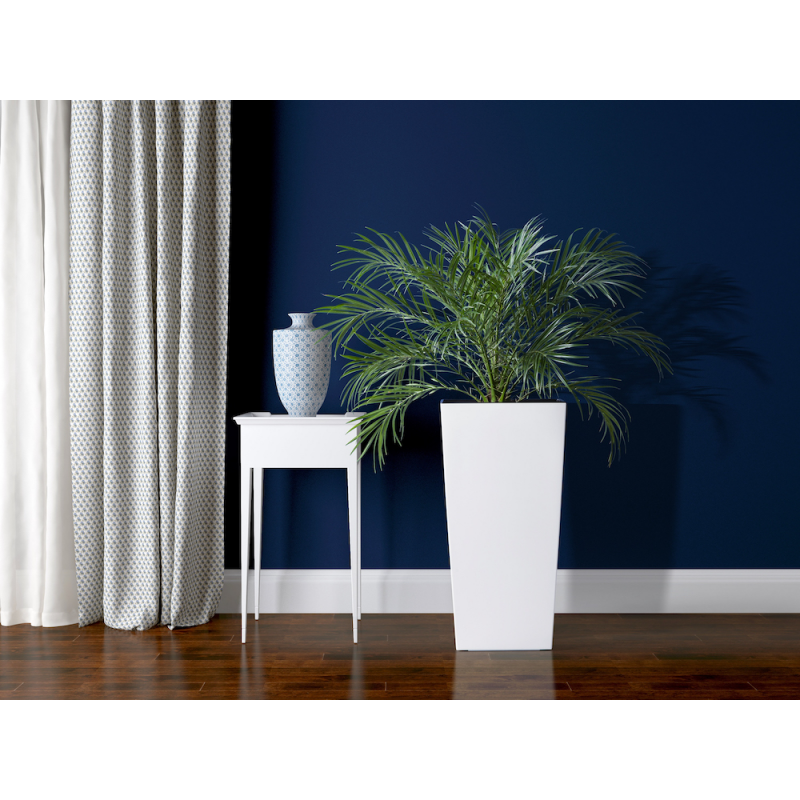 Горщик терасний Ламела PL Фінезія 14 см з вкладом 531 - Бірюзовий