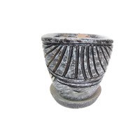 Горщик Сицилія Пальма сіра 13 см