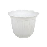 Горщик для квітів Ламела Лаура 28 см 474 - Білий