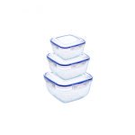 Набор контейнеров герметичных StarsPlast 3 шт 0,5*0,9*1,5 л 94062