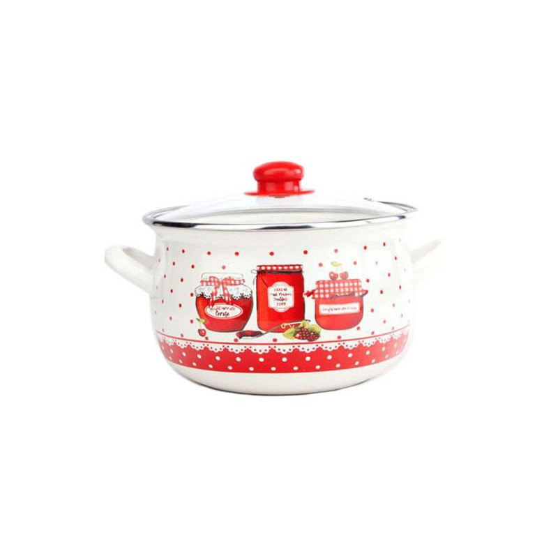 Каструля Gusto Прянощі 3,1 л GT-T-118-S - Рожевий