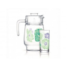 Набір для соку Luminarc 7 пр Аnabella turquoise Q5617