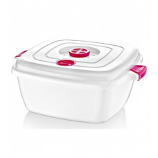 Контейнер Irak Plastik 1,8 л з зажимом квадрат SA-660