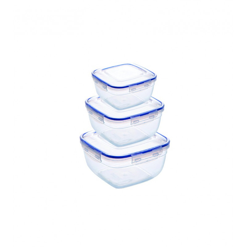 Набор контейнеров герметичных StarsPlast 3 шт 0,5*0,9*1,5 л 94062