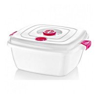 Контейнер Irak Plastik 1,8 л з зажимом квадрат SA-660