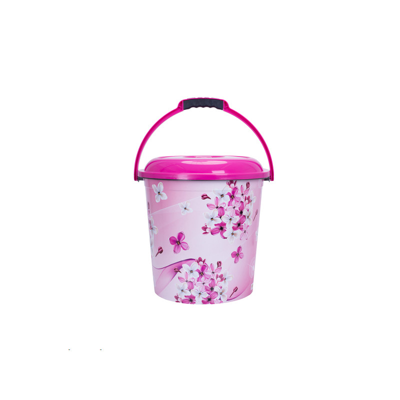 Відро з кришкою Violet House Fuchsia Flowers 20 л №5 0207