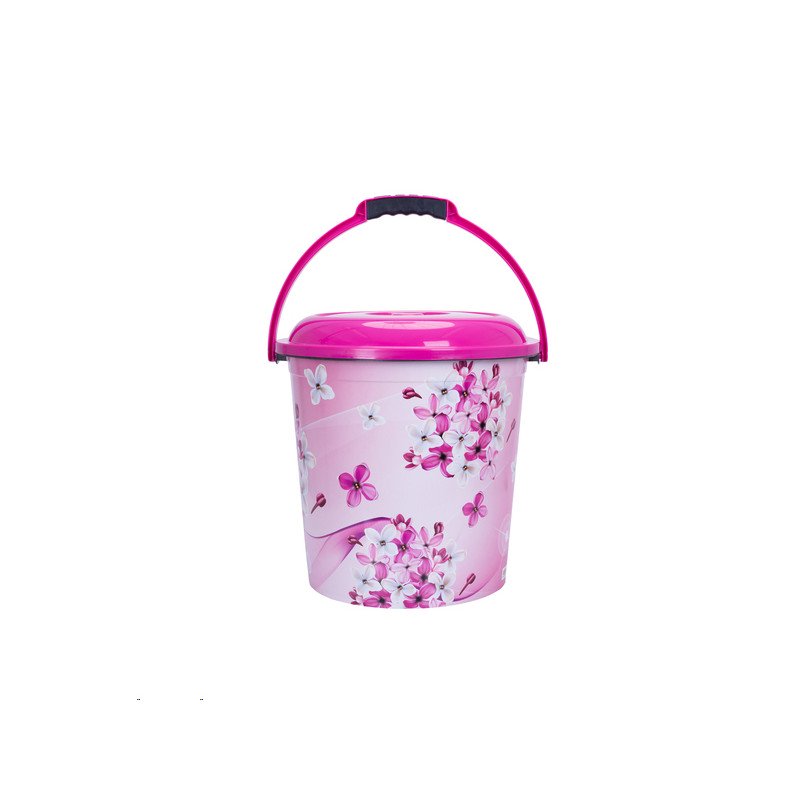 Відро з кришкою Violet House Fuchsia Flowers 20 л №5 0207