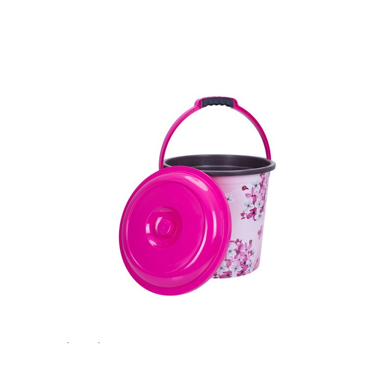 Відро з кришкою Violet House Fuchsia Flowers 20 л №5 0207
