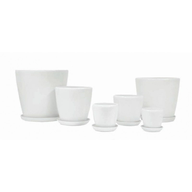 Горщик керамічний №1 Оріана Глянець Грація 10 л - Синій