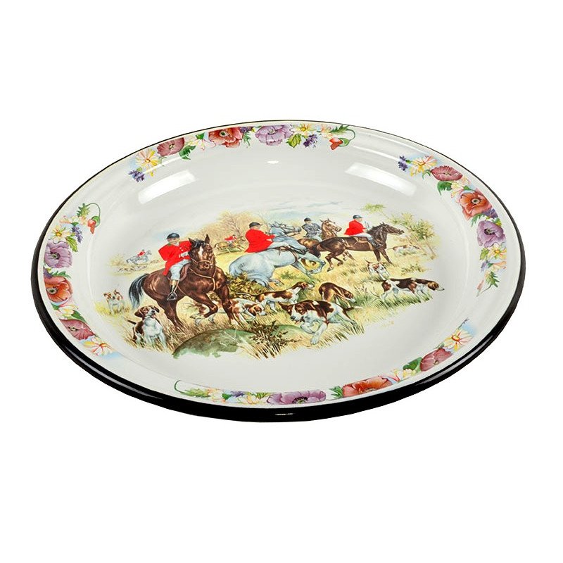 Блюдо-тарілка Idilia 1,5 л 0808 Декор 10573  - Мармур