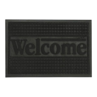Коврик придверный Eco Fabric Welcome 40*60 см Черный 4060-114 Коврик придверный Eco Fabric Welcome 40*60 см